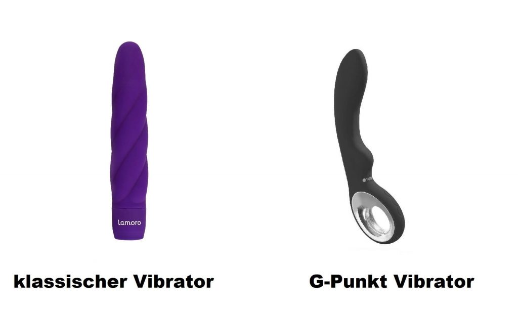 Unterschied zwischen einem klassischen Vibrator und einem G-Punkt Vibrator
